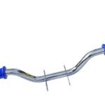 Podnóżek kierowcy Simson S51 chromowany
