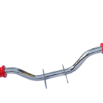 Podnóżek kierowcy Simson S51 chromowany