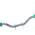 Podnóżek kierowcy Simson S51 chromowany