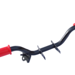 Podnóżek kierowcy Simson S51 czarny <br>z mocowaniem stópki bocznej