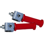 Podnóżki pasażera MZ ETZ chromowane